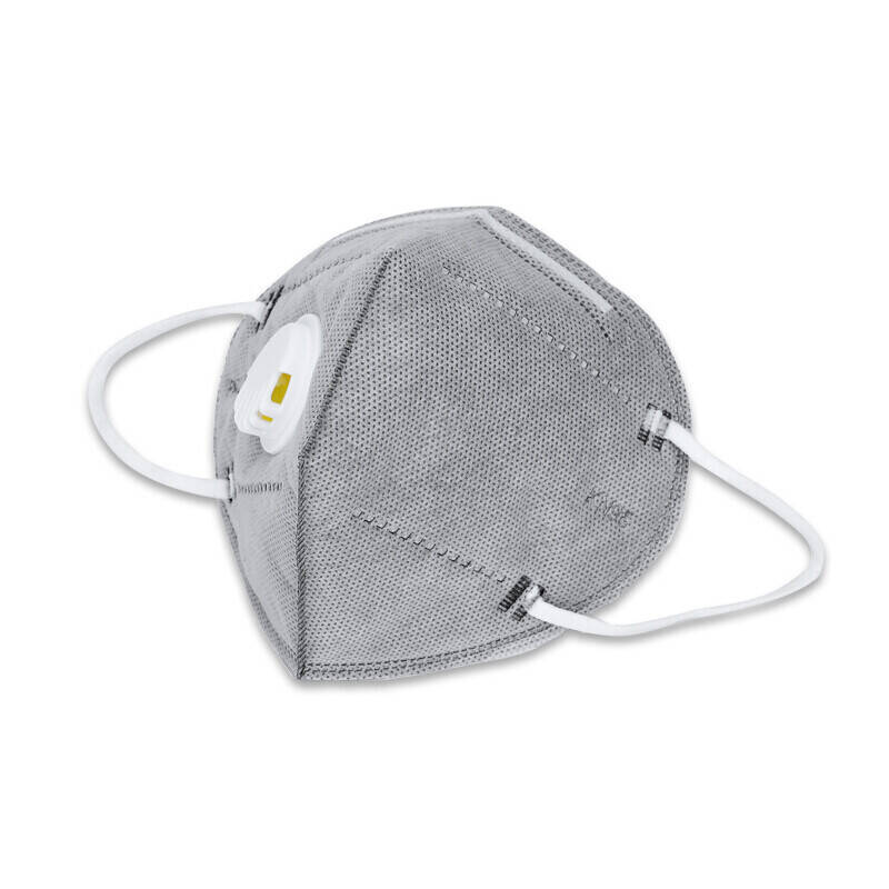 kn95防护口罩n95活性炭甲醛防尘 透气工业粉尘打磨灰防毒带呼吸阀