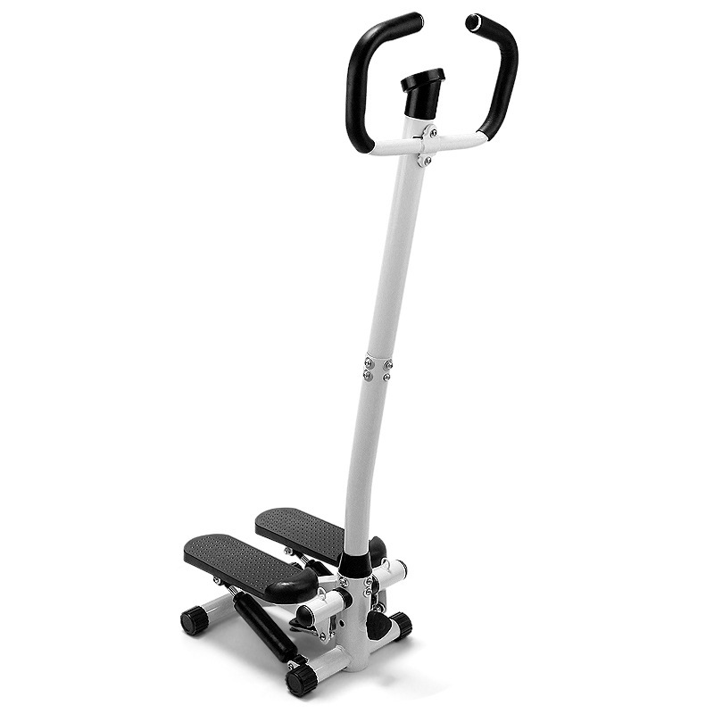 ステッパー 室内小型器具 家庭用 静音クライミングマシン 登山 脚足運動 手すり付き 静音設計|undefined