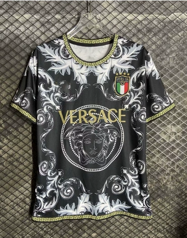Versace, black, Italy