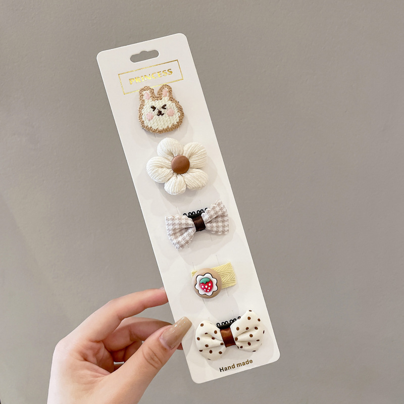 Horquilla para bebés, bolsa de tela completa, clip para cabello para bebés, no daña el cabello, niños, niñas, horquillas, lindos accesorios para el cabello, sombreros