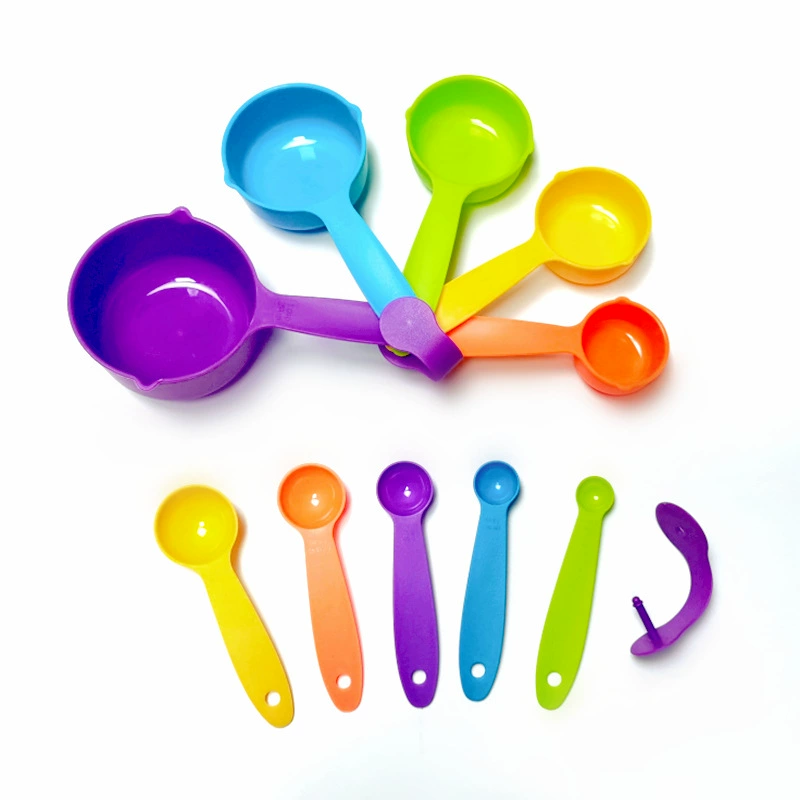 Plastic measuring cup, detachable set