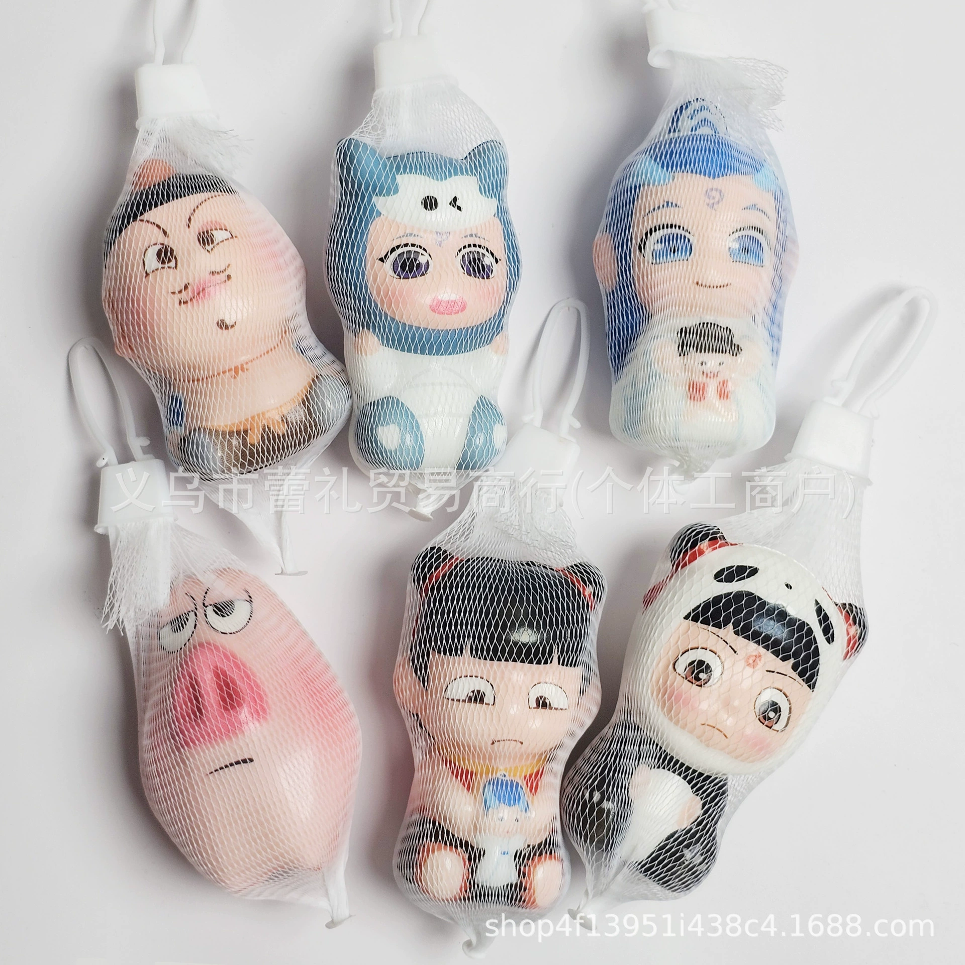 Nezha the Magic Child: The Chaos in the Sea Q Play Squishy Fun Nezha Ao Bing Toy Детская фигурка в версии фильма оптом.