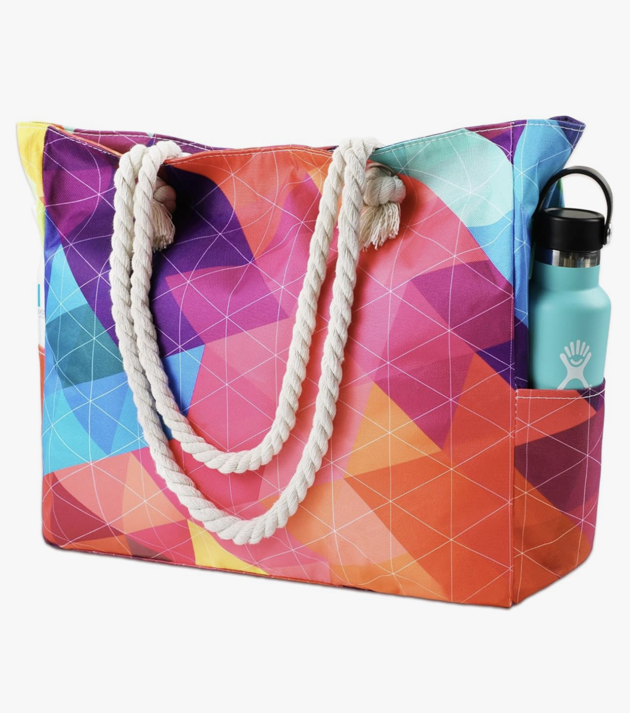 Ocean Whale And Turtle Print Shoulder Bag For Women Large Beach_voghion.com