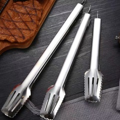 食品夾子不鏽鋼商用麵包分餐夾廚房烘焙燒烤夾油煎炸牛排夾麻辣燙