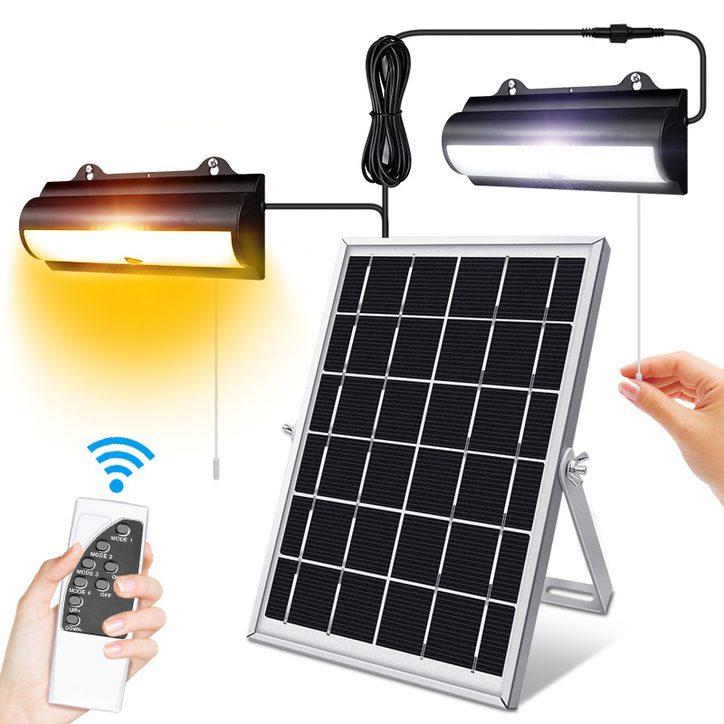 New Solar Light Pull Cord Sensor Courtyard Garden Aisle Rural Street Light Indoor and Outdoor Remote Control Wall Light New Solar Light Pull Cord Sensor Courtyard Garden Aisle Rural Street Light Indoor and Outdoor Remote Control Wall Light