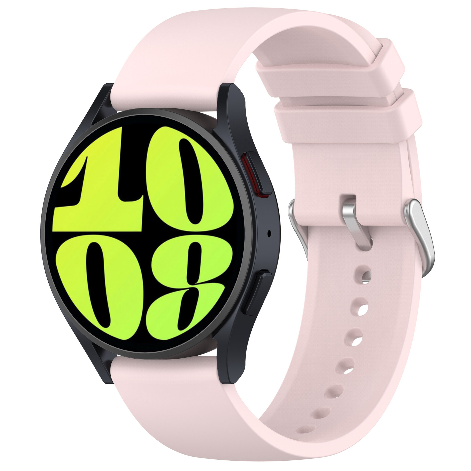 Pink (silver buckle)