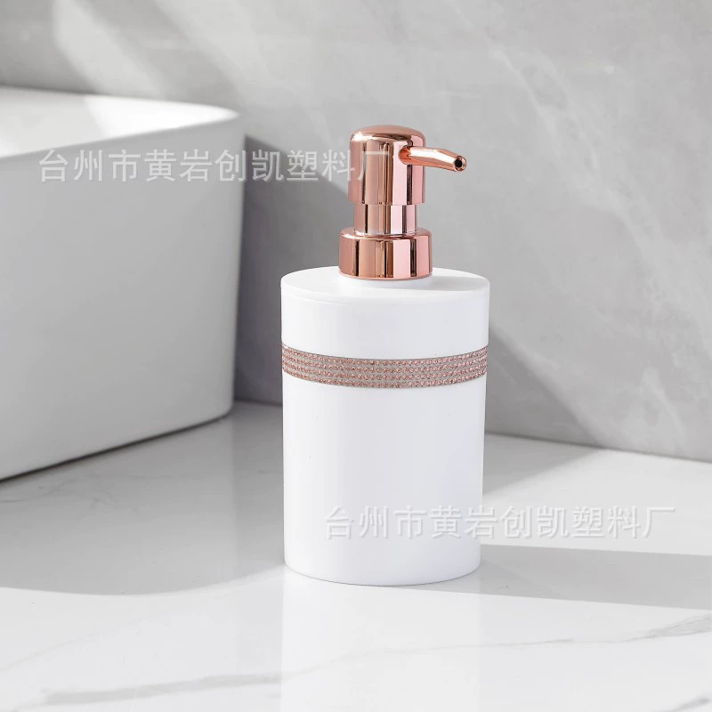 High-end set, container, toothbrush, soap holder for hotel, 4 piece set