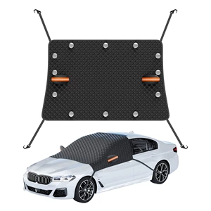 [Customized] Car Snow Shield Winter Supplies Windshield Snow Cover Winter Half-Cover Car Cover Anti-Freeze Snow Shield