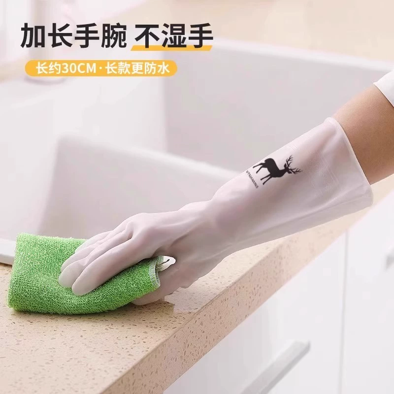 Перчатки для мытья посуды дома, кухонные, прочные, водонепро waterproof?