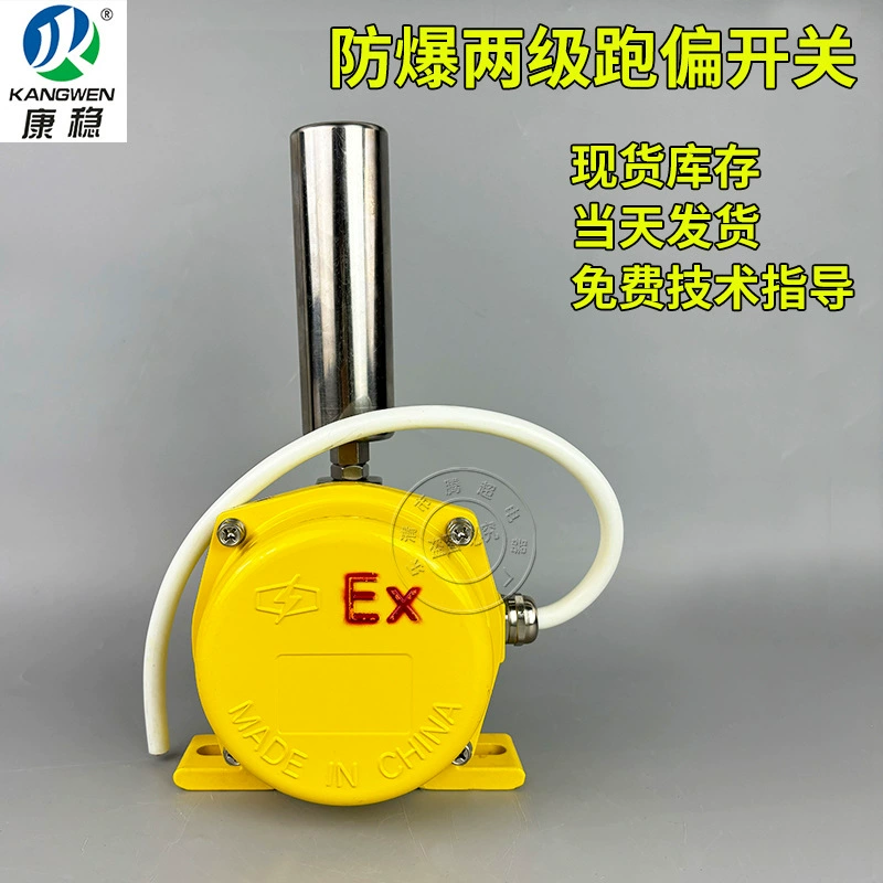 Двухуровневый взрывозащищенный выключатель отклонения ленточной машины EXKPT1-12-30 EXKPT1-10-45