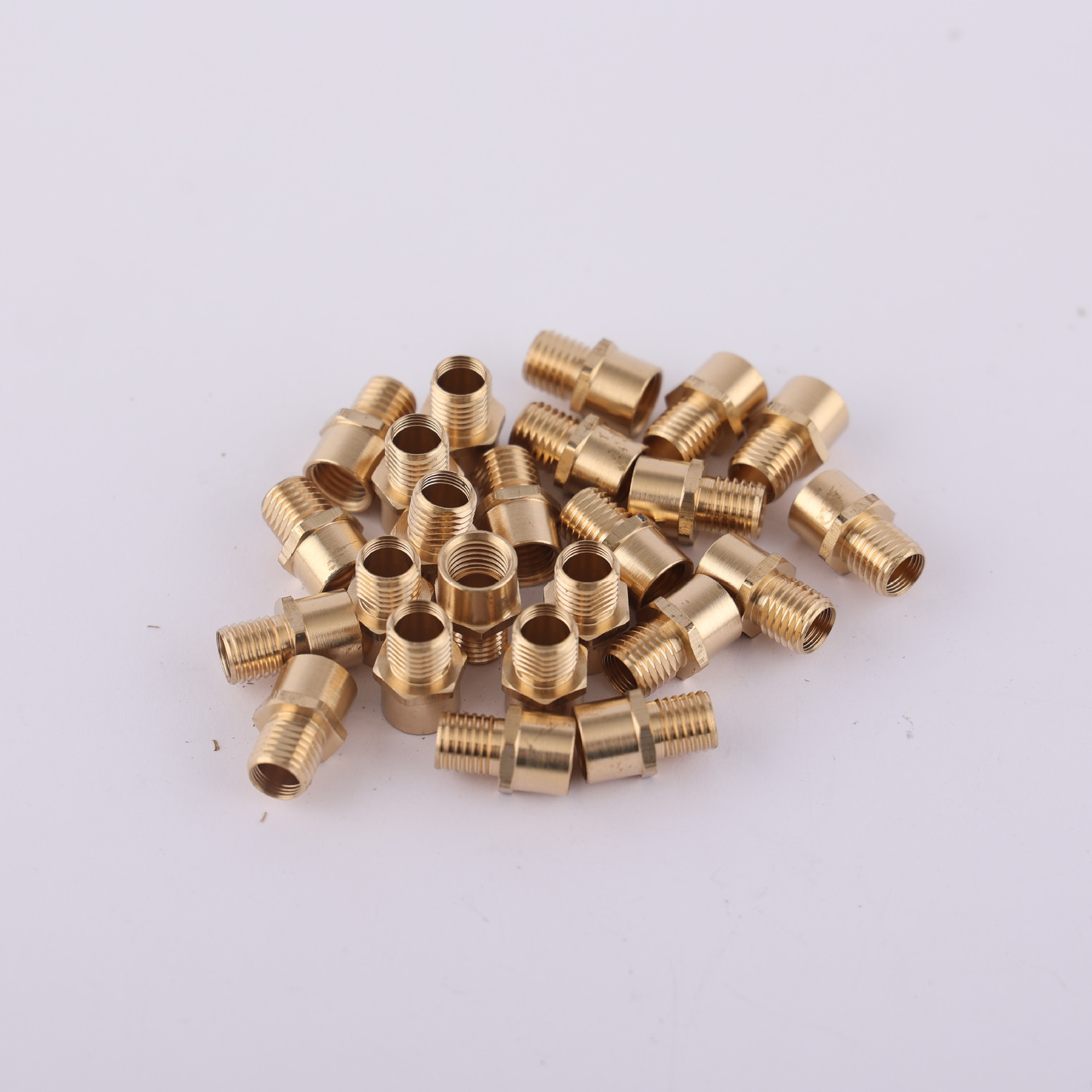 机械零件自动车床加工铜件连接件非标铜接头金属自动车床件机加工