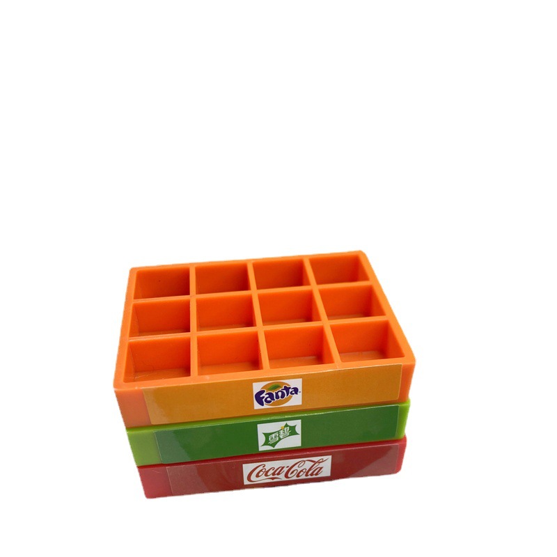 1:12 doll house accessories mini simulation soda drink milk tray miniature food play DIY scene model accessories