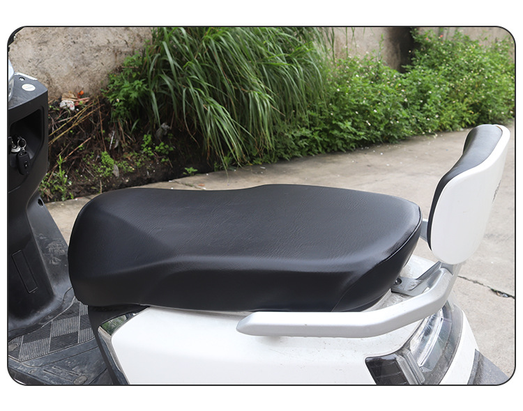 Electric Car Cushion Cover Sunscreen Waterproof Cushion Motorcycle Seat Cover Thickened Leather Battery Car Cushion Cover All-inclusive Cover