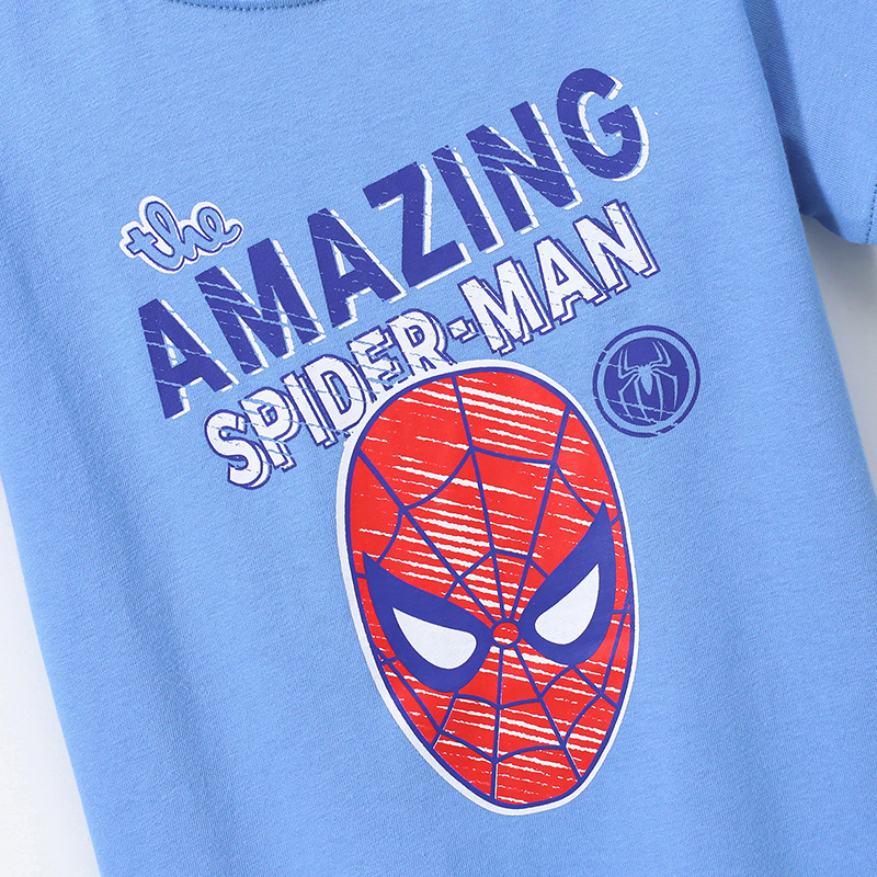 JOJO BEBE marca europea y americana ropa para niños verano nuevos niños camiseta algodón de dibujos animados cuello redondo manga corta camiseta para niños