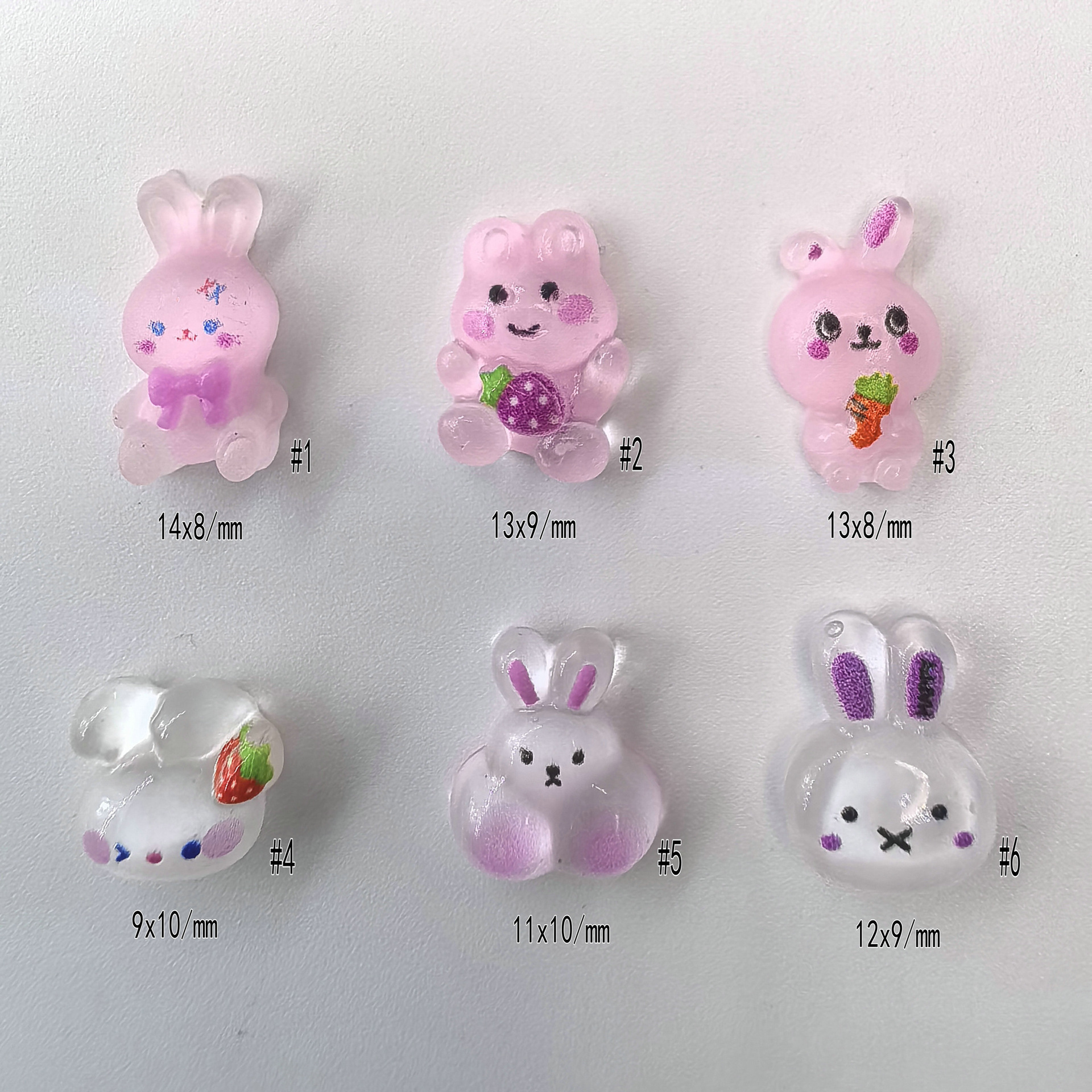 兔子饰品配件批发义乌树脂 DIY美甲饰品配件0001.jpg