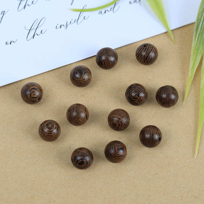 Shuiyunge Jewelry Natural Chicken Wings Wood Round Beads DIY Bracelet Wen Play Bead Bracelet Jewelry Accessories Wholesale