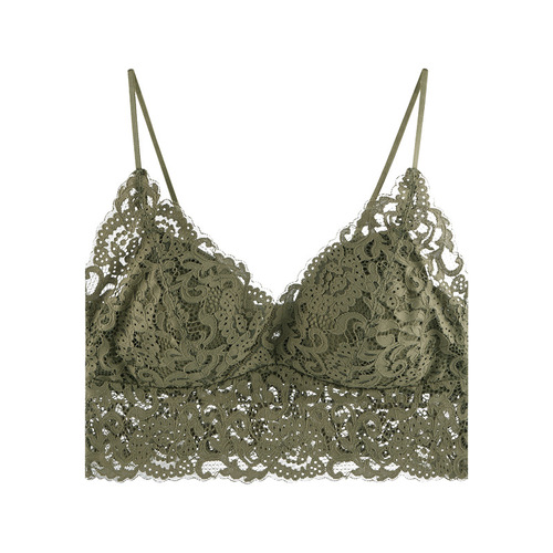 Light Luxury French-Style Lace Base Camisole for Women: Made from Mulberry Silk, Features Fixed Pads, Designed to Flatter Larger Busts While Creating a Smaller, Comfortable Silhouette with a Beautiful Butterfly Back Design.