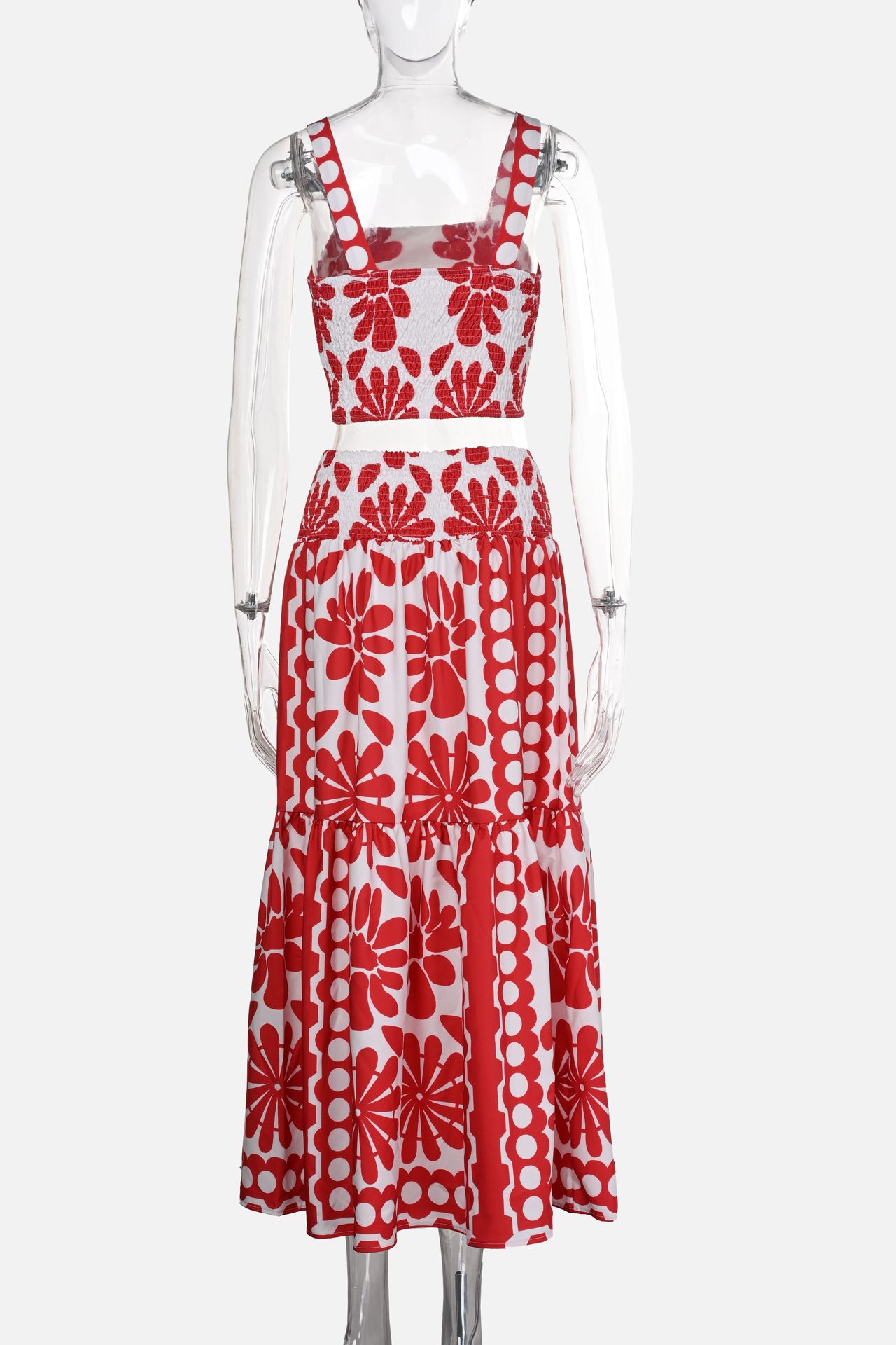 Damen Sommer Set Mit Maxikleid Und Hose Für Den Urlaub_voghion.com