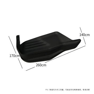 Nx400 Accessories, Thickened Front – Motorcycle front windshield - a-pair-of-hand-guards