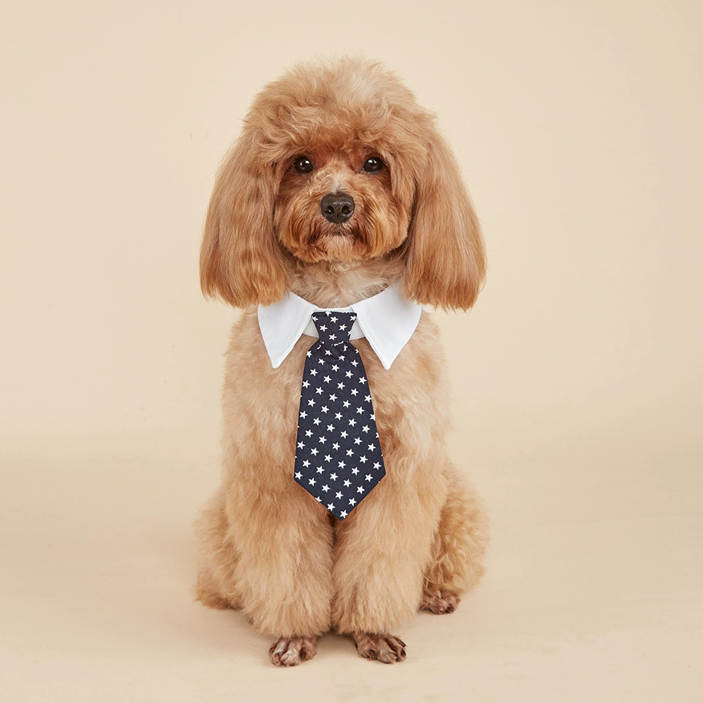 Tanpopo производитель спот новый пятиконечный звезда красивый собачий галстук-бабочка липучка регулировка галстук-бабочка