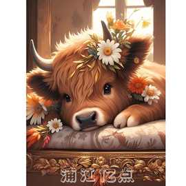 跨境5D钻石画周边手工DIY满钻钻石贴画十字绣砖石画厂家批发