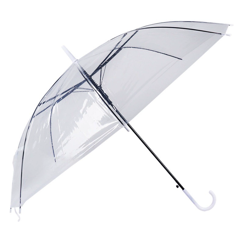 Популярный детский сад ручной работы DIY Прозрачный детский автоматический зонт граффити пустой Начальная школа мультфильм живопись зонтик