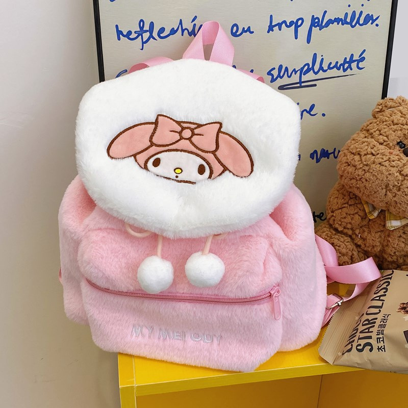 漫画日本サンリオ kt 猫ぬいぐるみバッグかわいい収納ハンドバッグ子供のキャッチマシン人形小さなバッグ卸売|undefined