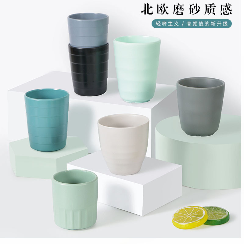 멜라민 식기 세트 그물 레드 컵 레스토랑 냄비 가게 특별한 물 컵 맥주 컵 창조적 인 차 컵 밥 숟가락 수프 숟가락