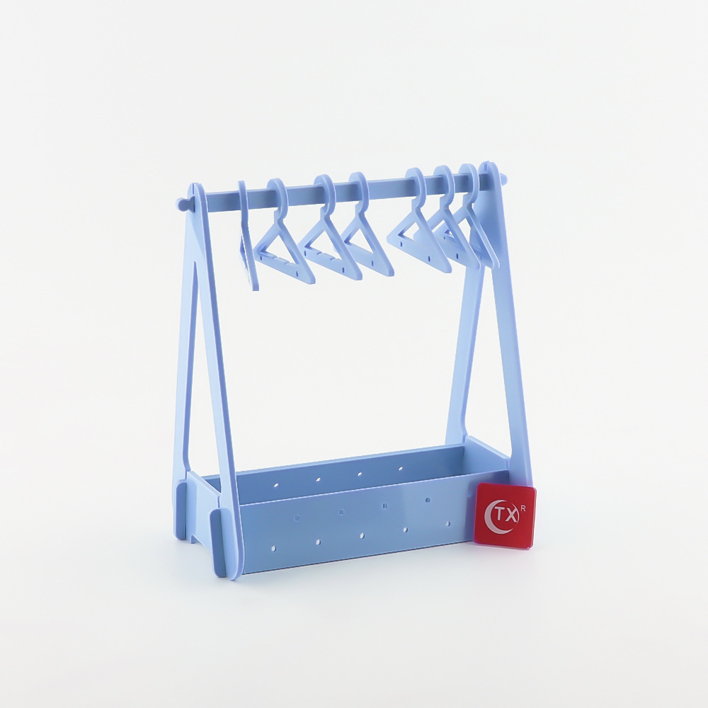 45g Weight Jewelry Rack Classification 1 Set Quantity Plastic Material Solid Color Pattern Cute, Simple Style Style Multicolor Color Cute Simple Style Solid Color Plastic Jewelry Rack 10