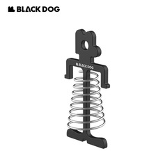 Blackdog Outdoor Floor Spring Peg Tent Anchor Windproof Peg Aluminum Campsite Peg