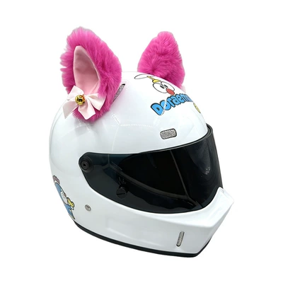 Motosiklet dəbilqələri – Detachable Cat Ear Decoration