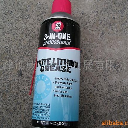 三合一白3-in -one锂润滑脂防腐蚀/防锈及防氧化