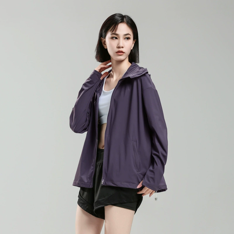 Silk летняя тонкая одежда от солнца, куртка, защита от УФ (啄木鸟)