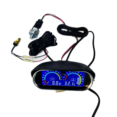 combination gauge 12v24v universal electronic – automobile instrument