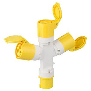 宁波正邦 欧标耦合器16A-4H/100-130V~,2P+E,IP44 厂家直销