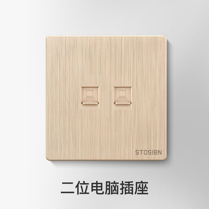 Dual computer (network socket)