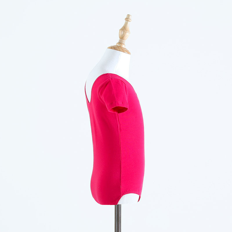 Niños niñas de verano de mangas cortas vestidos de entrenamiento para niñas vestidos de ballet chino vestidos de gimnasia para niños pequeños vestidos de ballet