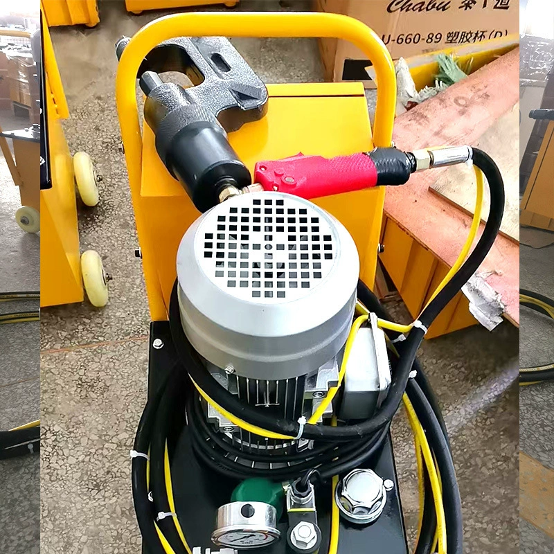 Электрогидравлический заклепочный пистолет Dingli Machinery DYM-1, 1,5 кВт, возможна индивидуальная настройка.