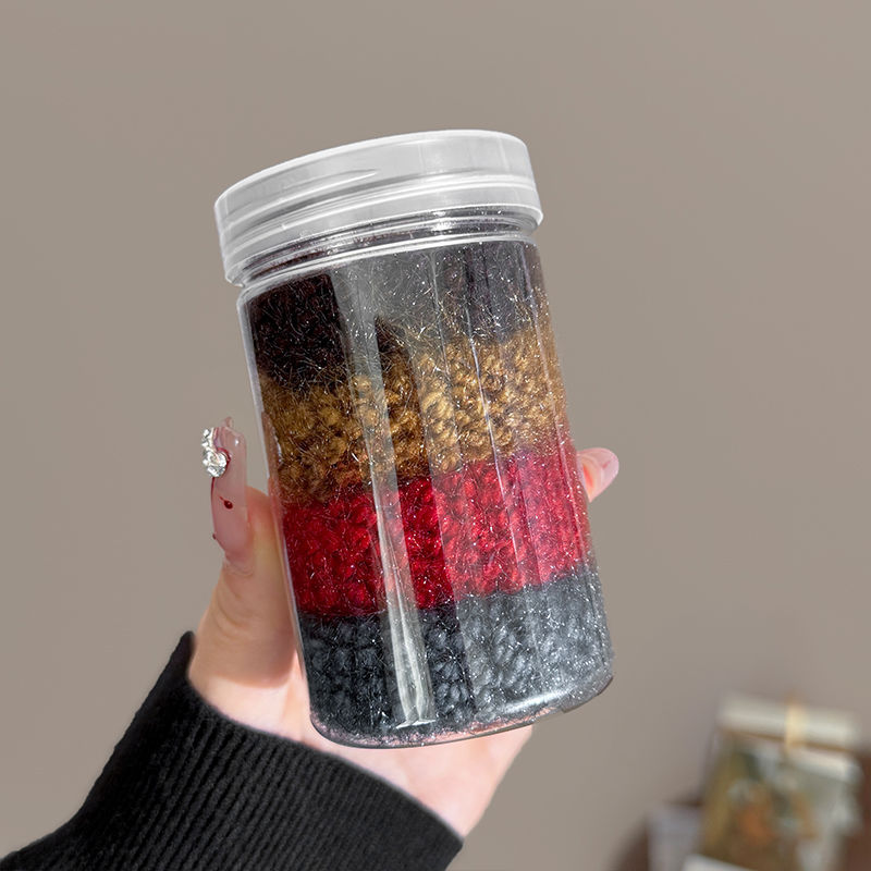 Temperamento de invierno y otoño lana gruesa anillo de cabello no daña cabello de alta elasticidad de banda de goma duradera cuerdas de cabello 2024 nuevo toque de cabeza