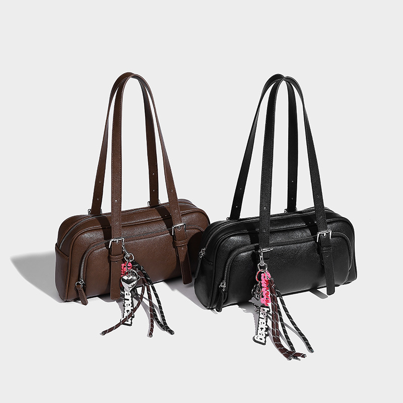 Borsa a spalla vintage maillard da donna con dettaglio lacci_voghion.com