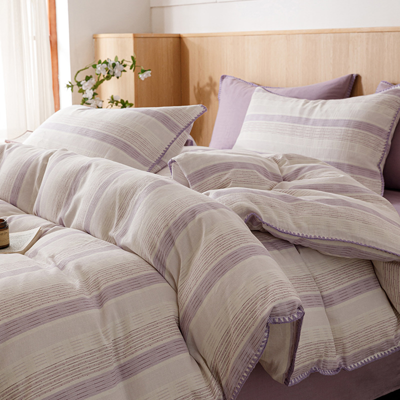 Clase A 60 piezas de algodón Xinjiang de algodón de fibra larga de cuatro piezas de ropa de cama de algodón puro de tres capas de hilo de cama de cuatro piezas