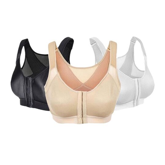 Women's High Strength Sports Shockproof Running Fitness Bra Thin Breathable Fixed Cup Yoga Vest European and American Underwear