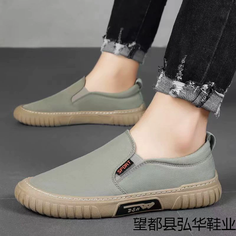 Мужская обувь Весенняя обувь мужская обувь холст спортивная обувь повседневная обувь ленивый педаль
