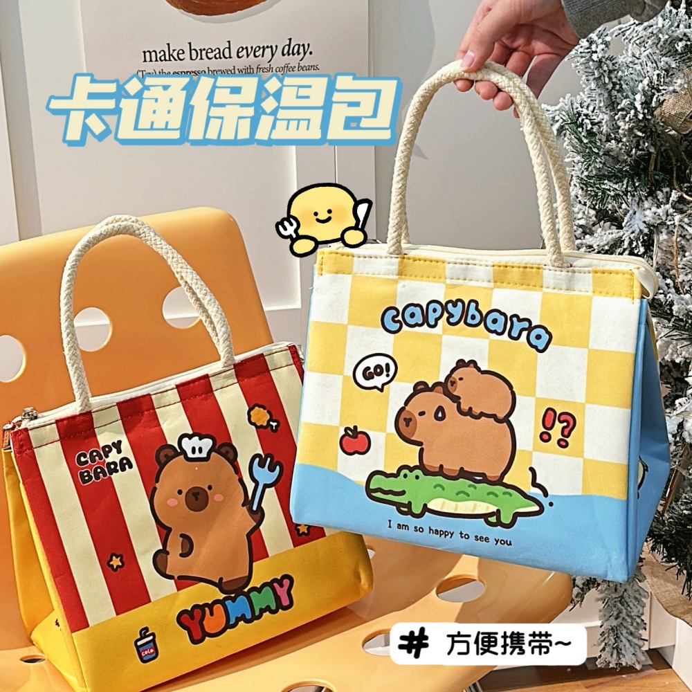 Tengyi original lindo bolso de almuerzo portátil de oficina estudiantes de gran capacidad bolsa de almuerzo de alta calidad bolsa de almuerzo de aislamiento térmico