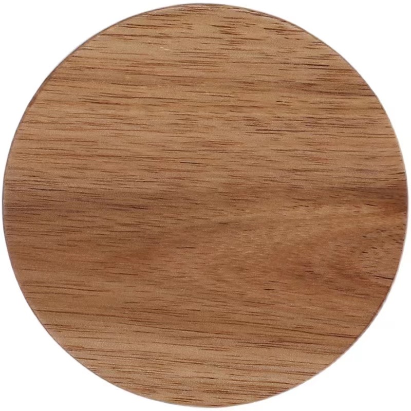 De estilo japonés aislamiento de madera de acacia montaña estera de madera anti-escaldado taza de té de madera sólida taza creativa Kung Fu taza de té titular de la estera