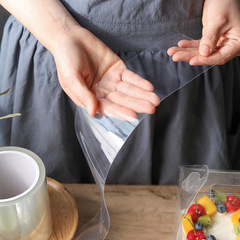 廠家直銷蛋糕圍邊 軟/硬加厚生日裸蛋糕pet透明硬烘焙包裝10/8CM