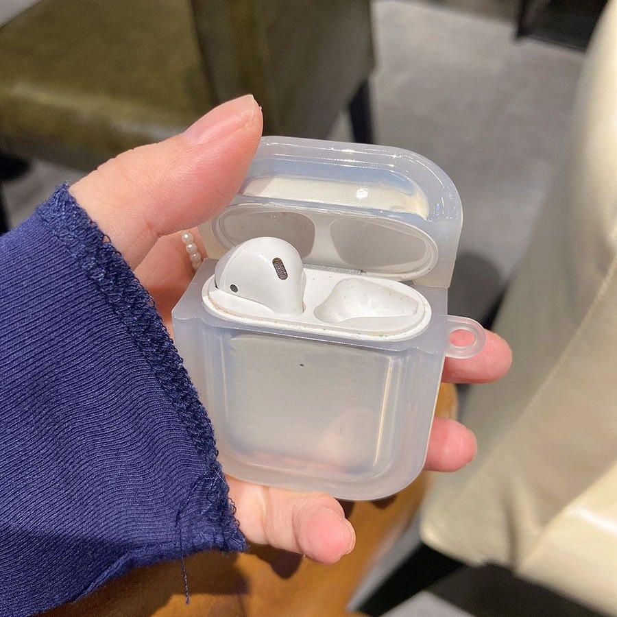 Materiales adecuados para cascas de auriculares de dibujos animados de Apple, cascas de auriculares, airpods de 4 generaciones cuadrados, marco de foto de doble anillo, protección pro3 image 4