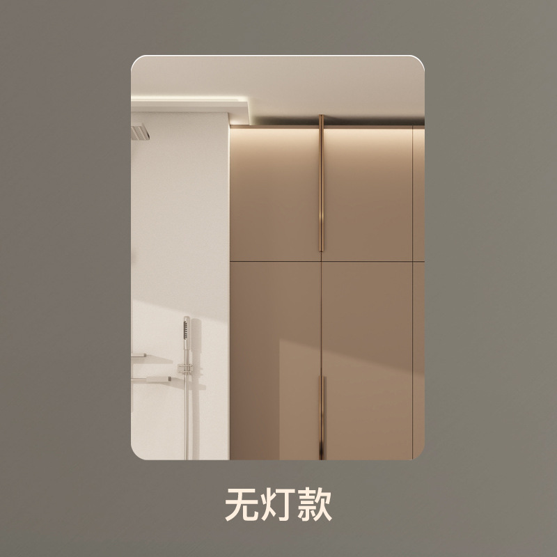 Fábrica de fuente de gabinete de baño transfronterizo cuadrado inteligente espejo de baño espejo de pared inodoro táctil led