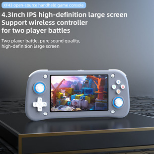 Cross-Border New Xf43 Handheld Game Console Tv Home Arcade Psp Hd Ps1 Open Source Arcade Game Handheld Console