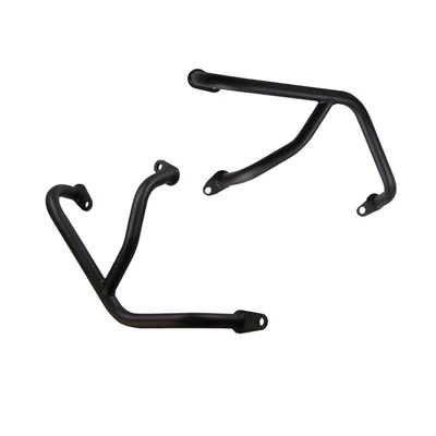 Applicable to Kaiyue 321R bumper front bumper spring head competitive bumper engine drop-resistant bumper tailstock modification (Motorcycle bumper) - black-carbon-steel-classic-bumper